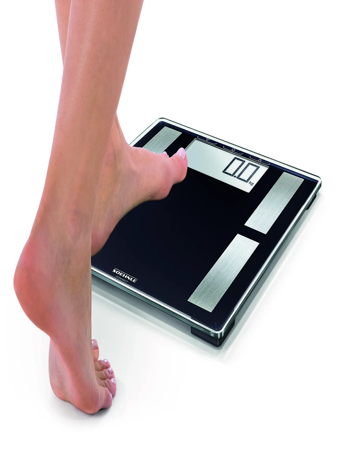 SÖHNLE | Personenwaage Shape Sense Connect 50 schwarz | 